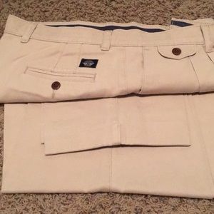 pleated dockers with cuffs